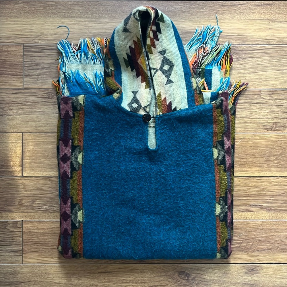 Ecuadorian Wool Poncho